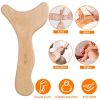 Wood Therapy Massage Tool Lymphatic Drainage Paddle Wooden Scraping Tools Therapy Massager Body Sculpting Tool