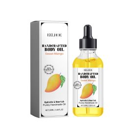 EELHOE Handcrafted Body Oil, Relieve Dry Skin Moisturizing Smooth Skin Carry Bright Color Of Skin Body Massage Oil