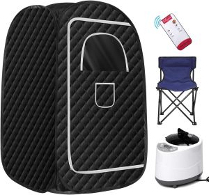 Ecoboom Home Portable Sauna Room, Full Body Home Sauna Room, Foldable Portable Steam Sauna Tent, Equipped With A 2.6L 1000W Steam Generator, Folding C