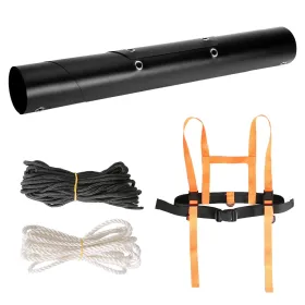 Deer Drag Sled With Dragging Harness Deer Cart Game Hauler Snow Sledding Pad Hunting Gear Supplies With 32.8FT Black Rope 16.1FT White Rope For Huntin (Option: HarnessType)