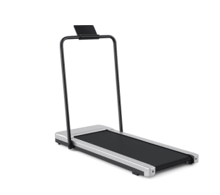Compact Armless Treadmill, Quiet Under Desk Walking Pad, 200 Lbs Capacity 3 In 1 Portable Walking Treadmill (Option: Silver)