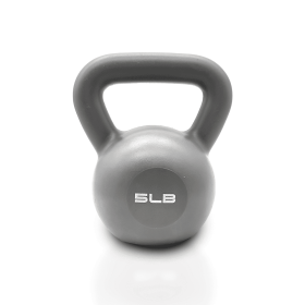 5lbs Kettlebell Set, Strength Training Kettlebells Weight Set For Women, Vinyl Coated Kettle Bell For Home Gym Workout Weight Lifting Equipment, Comfo (Option: Gray)