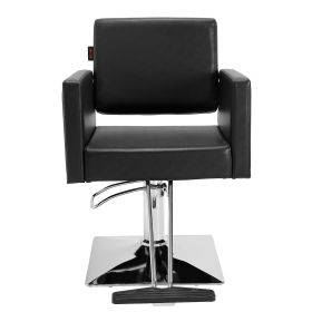VEVOR Salon Chair, Barber Chair for Hair Stylist, Styling Chair with Heavy Duty Hydraulic Pump (Item Size: 25 x 31 x 43 inches, With Headrest or Not: Without Headrest)